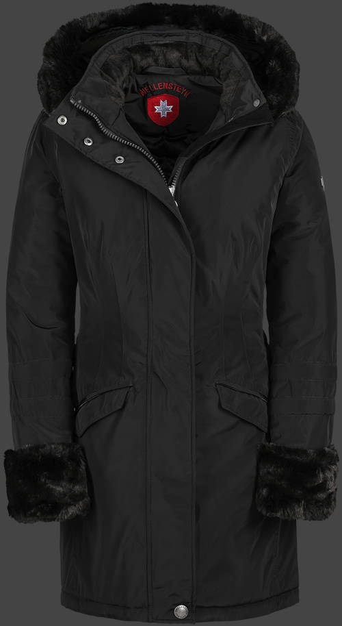 Jacket-Coast Darling Damen Winter,TiSaAirTec,Schwarz jacken outlet