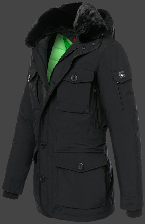 Jacket-Coast Discovery, FourStreAirTec, Jacket-Coast jacke Schwarz