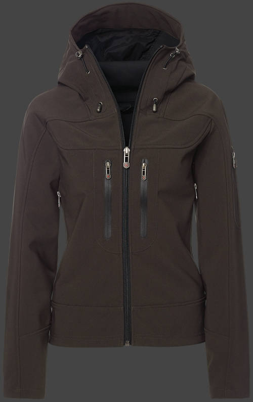 Jacket-Coast Dynamica Damen Winter,DynashellAquaLight,Espresso jacken outlet