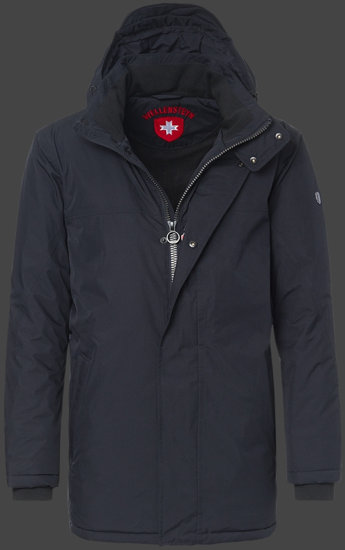 Jacket-Coast England Herren Winter,PolyHiTec,Dunkelblau jacken sale