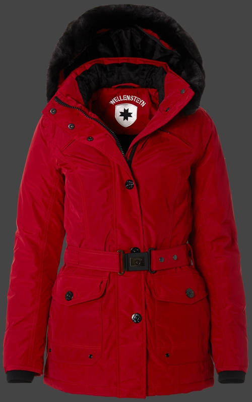 Jacket-Coast Eternity Damen Winter,TiSaAirTec,Darkred jacken outlet