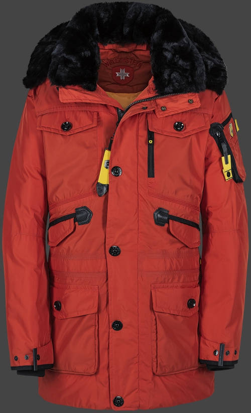 Jacket-Coast Falcon Herren Winter,AmTerAirTec,Terracotta jacken online