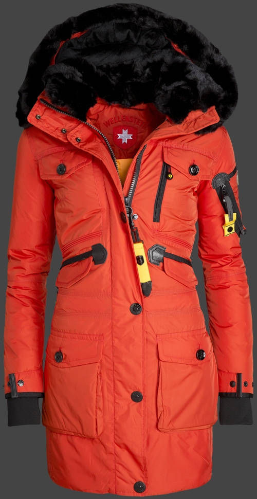 Jacket-Coast Falcon Lady Damen Winter,AmTerAirTec,Terracotta jacken outlet