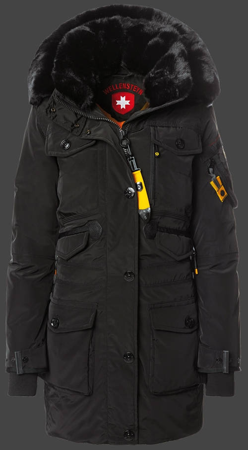 Jacket-Coast Falcon Lady Damen Winter,TiSaAirTec,Schwarz jacken sale