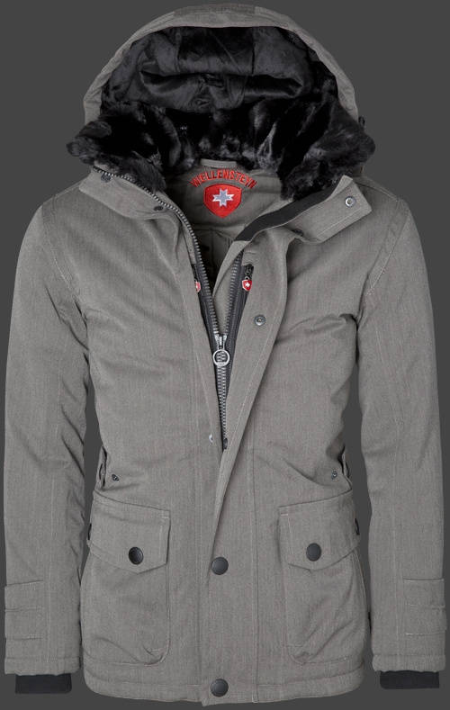 Jacket-Coast Feuerland Herren Winter,BosAirTec,Saltpepper jacken sale