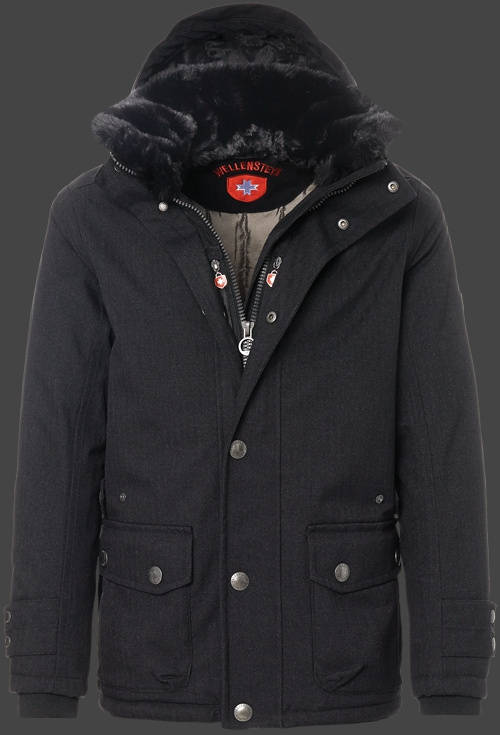 Jacket-Coast Feuerland Herren Winter,WoCasAirTec,Anthrazit jacken sale