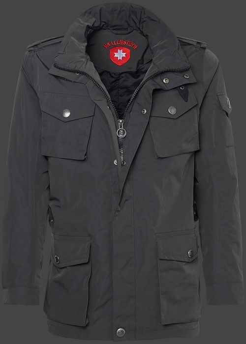 Jacket-Coast Fuel Herren Winter,GlosDulThirTec,Anthrazit jacken online