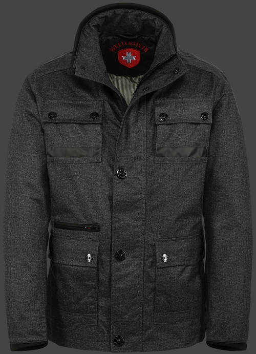 Jacket-Coast Gendarm Herren Winter,FlannelAirTec,Anthrazit jacken sale