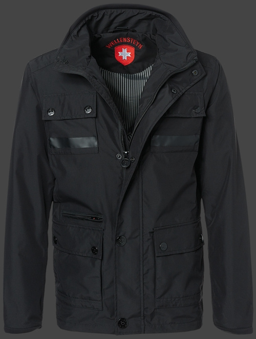 Jacket-Coast Gendarm Herren Winter,Poly3AirTec,Schwarz jacken outlet