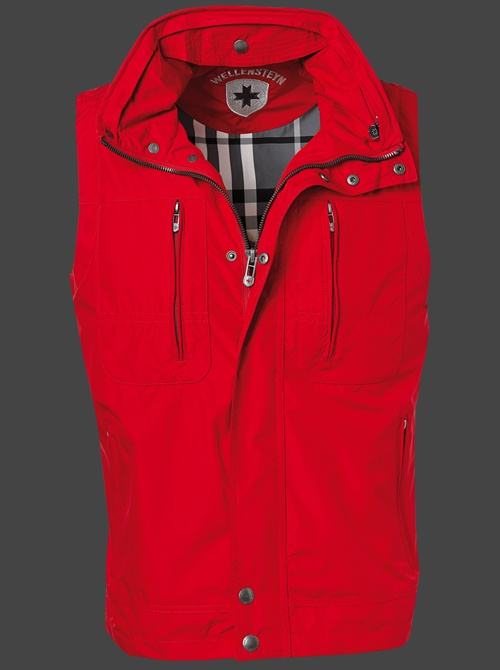 Jacket-Coast Golfweste Herren Winter,PolyAirLite,Rot jacken online