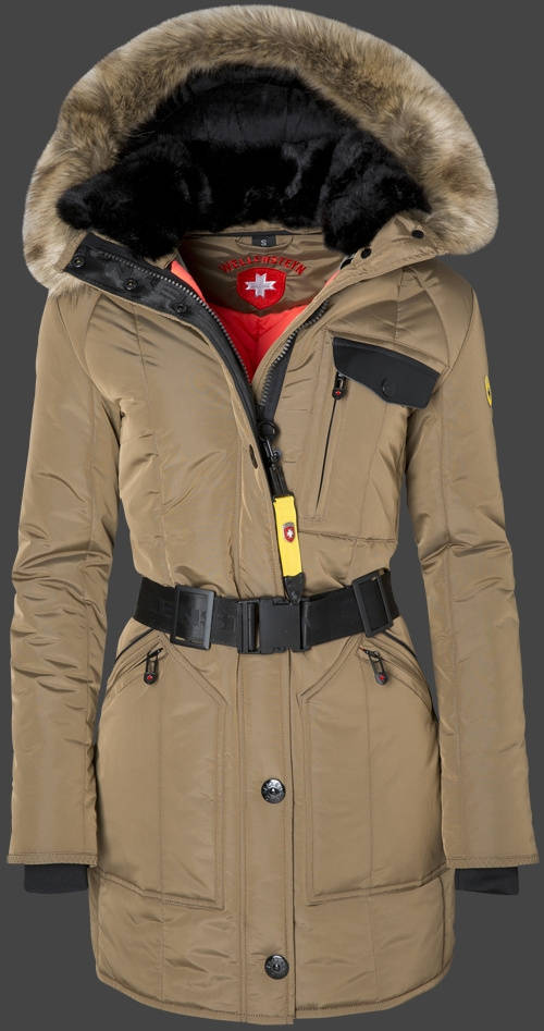 Jacket-Coast Icehouse Lady Damen Winter,GolDoxAirTec,Khaki jacken sale