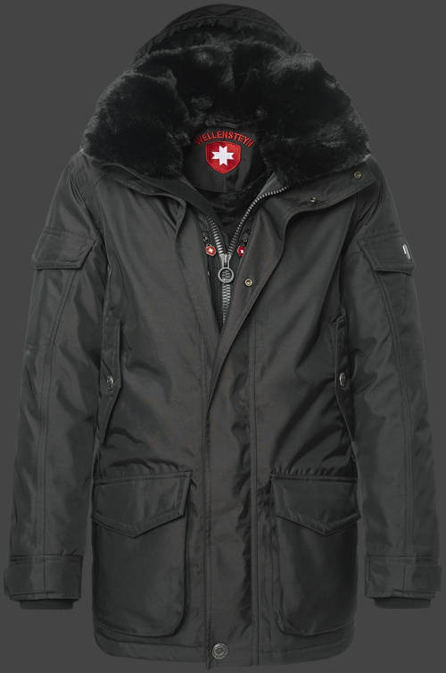 Jacket-Coast Kodiaks Herren Winter,RainbowAirTec,Coffee jacken outlet