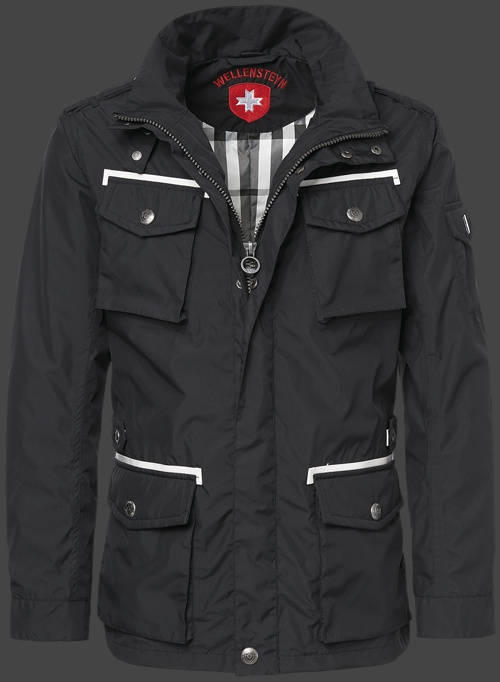 Jacket-Coast Legends Herren Winter,Poly3AirTec,Schwarz jacken outlet