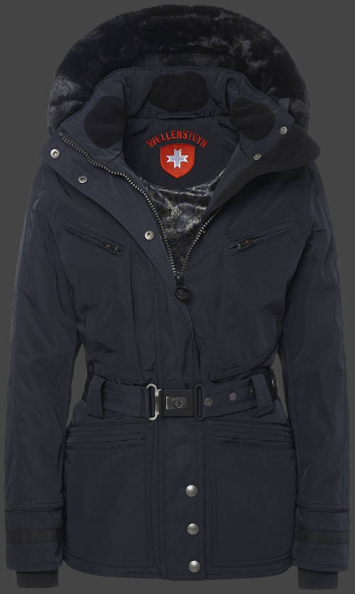 Jacket-Coast Luxor Damen Winter,BlackAirTec,Dunkelblau jacken outlet