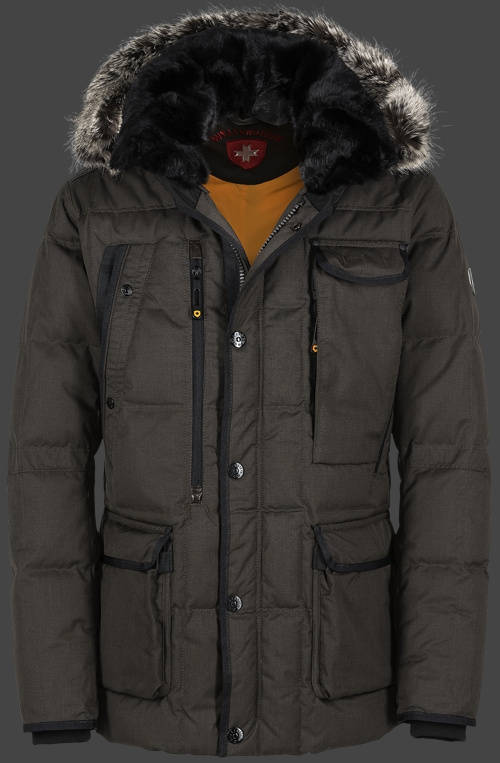 Jacket-Coast Marvellous Herren Winter,AmBasLiAirTec,Muskatpepper jacken outlet