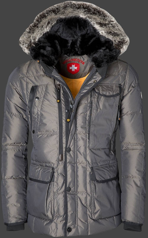 Jacket-Coast Marvellous Herren Winter,PepGoNavAirTec,PepitaBlackGold jacken online