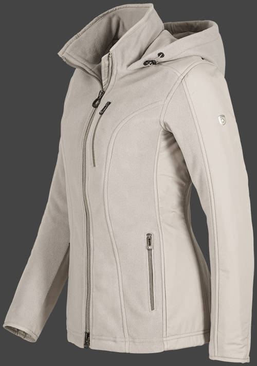 Jacket-Coast Marysol, MicroFleece, Jacket-Coast jacke Sand