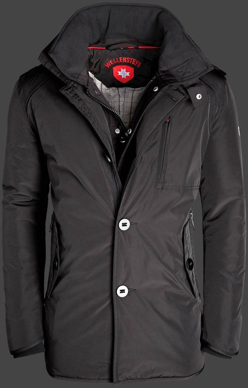 Jacket-Coast Mercury Herren Winter,TiSaAirTec,Schwarz jacken sale