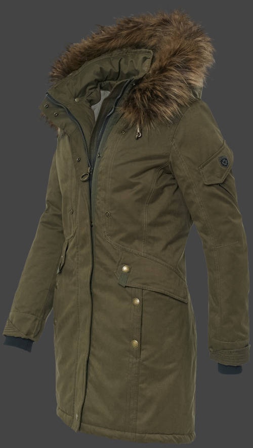 Jacket-Coast Meteorite Lady, MeTeiAirTec, Jacket-Coast jacke Army