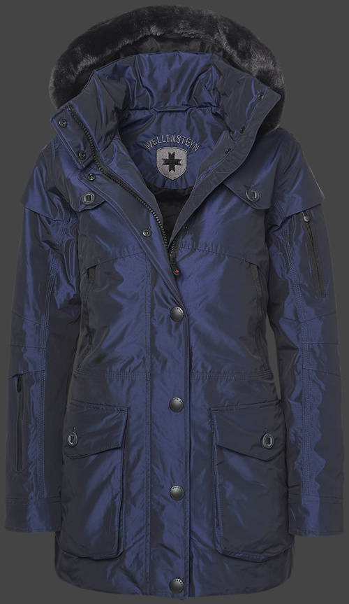 Jacket-Coast Moonlight Damen Winter,MidnightAirTec,Midnightblue jacken online