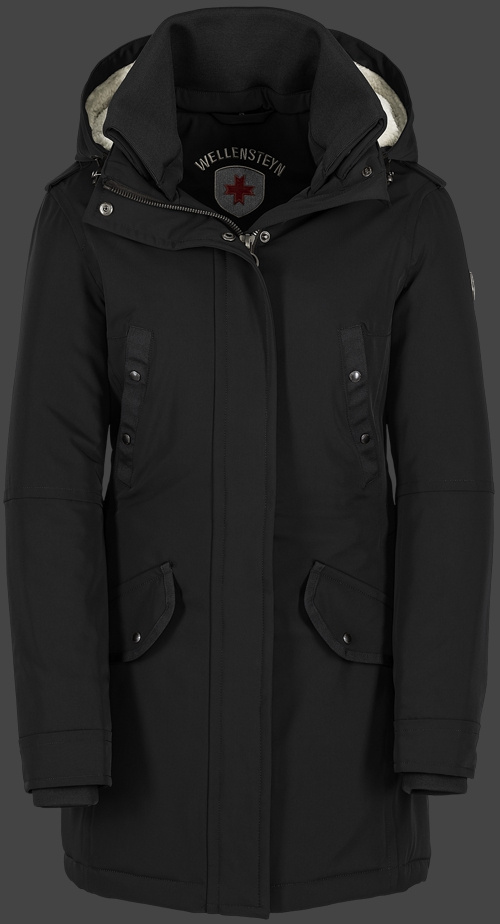 Jacket-Coast Niagara Damen Winter,ElaDuAirTec,Schwarz jacken outlet