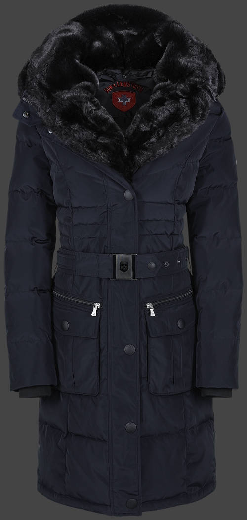 Jacket-Coast Opium Damen Winter,TiSaAirTec,Midnightblue jacken outlet