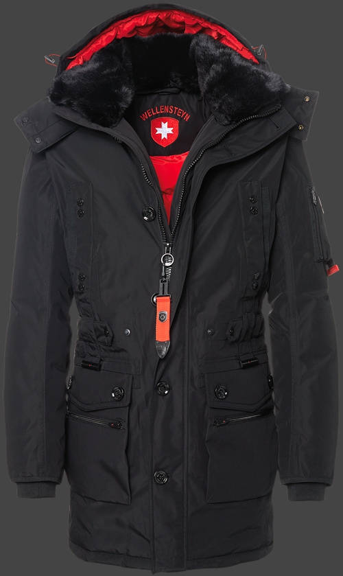 Jacket-Coast Quasar Herren Winter,HaHeMeAirTec,Schwarz jacken online