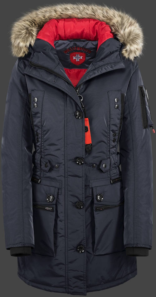 Jacket-Coast Quasar Lady Damen Winter,GolDoxAirTec,Midnightblue jacken outlet