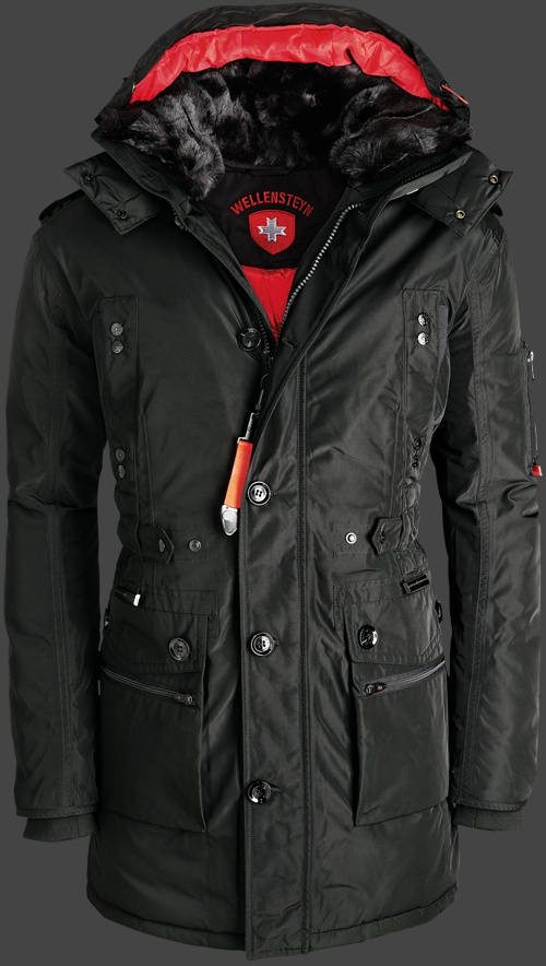 Jacket-Coast Questar Herren Winter,HaHeMeAirTec,Schwarz jacken outlet