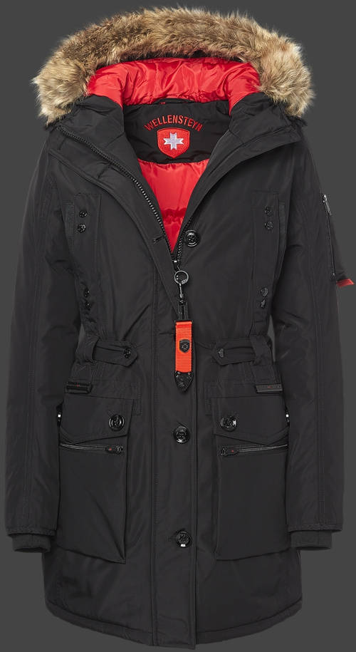 Jacket-Coast Questar Lady Damen Winter,HaHeMeAirTec,Schwarz jacken online