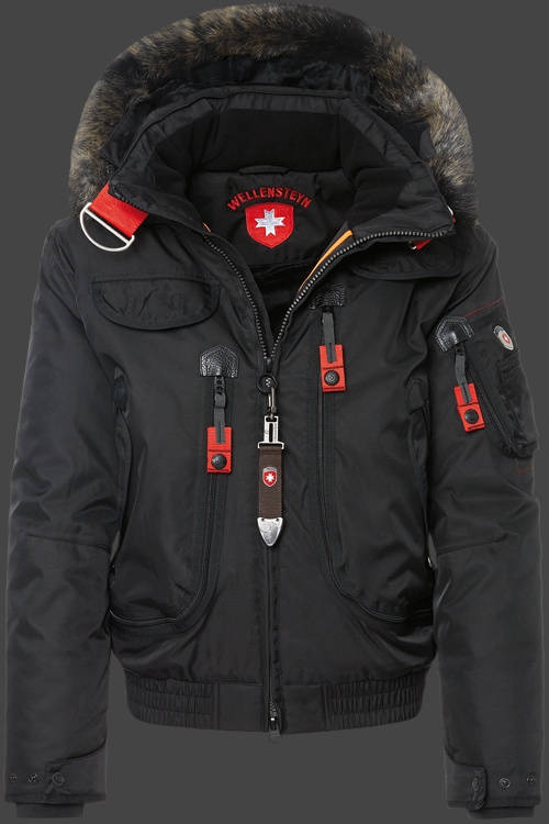 Jacket-Coast Rescue Jacket Herren Winter,RainbowAirTec,Schwarz jacken online