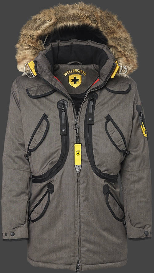 Jacket-Coast Rescue Parka Herren Winter,BosAirTec,Saltpepper jacken sale