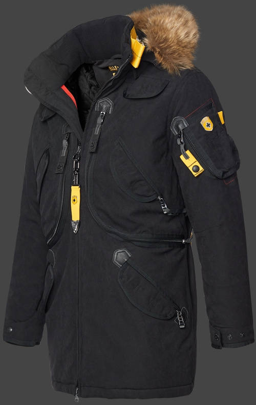 Jacket-Coast Rescue Parka, HDDAirTec, Jacket-Coast jacke Schwarz