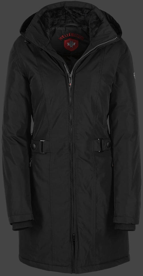 Jacket-Coast Riviera Parka Damen Winter,MiPeJaqAirTec,Schwarz jacken outlet