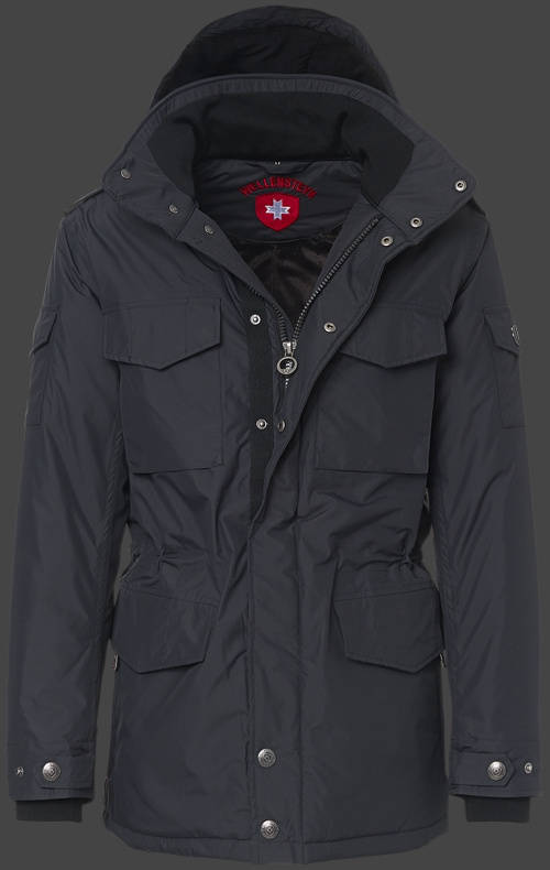 Jacket-Coast Scotland Herren Winter,Poly3AirTec,Dunkelblau jacken online