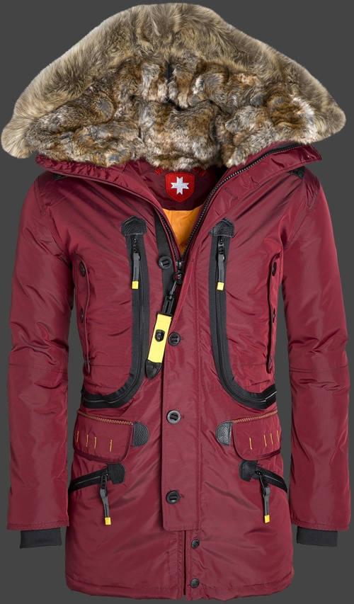 Jacket-Coast Seewolf Herren Winter,GolDoxAirTec,Darkred jacken outlet