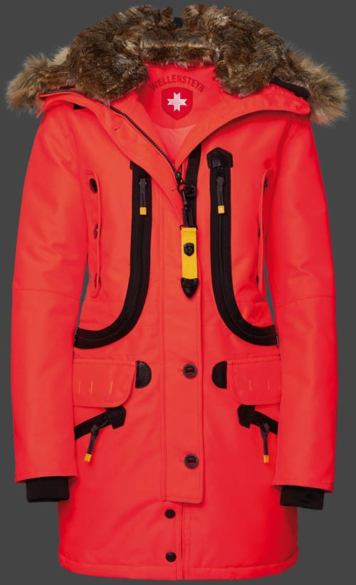 Jacket-Coast Seewolf Lady Damen Winter,SeNonAirTec,Neonred jacken online