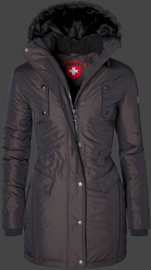 Jacket-Coast Senses Damen Winter,MidnightAirTec,Brownblack jacken sale