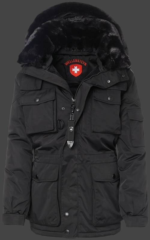 Jacket-Coast Siberia Herren Winter,HeroeAirTec,Schwarz jacken sale