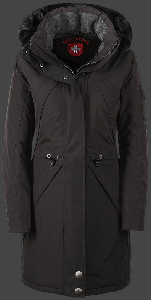 Jacket-Coast Sneeparka Damen Winter,PolyAirLite,Espresso jacken outlet