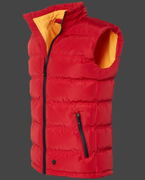 Jacket-Coast Snowdome Vest Men, PrincessAirTec, Jacket-Coast jacke Rot