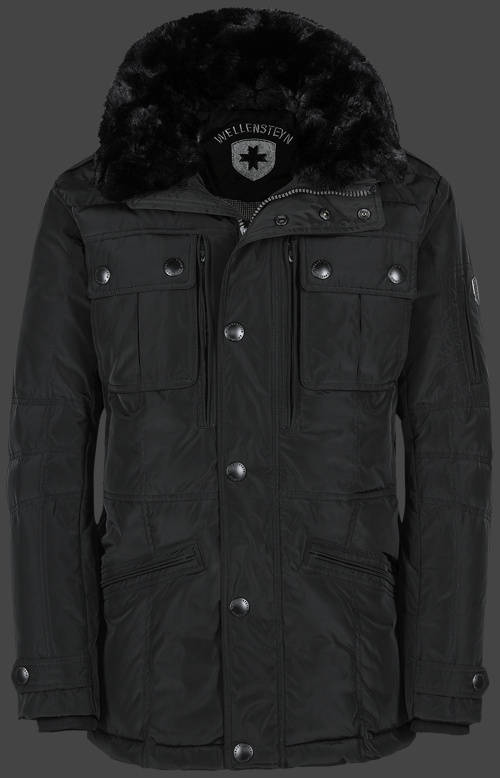 Jacket-Coast Snowdrift Herren Winter,SnoMeSeDuTec,Schwarz jacken sale