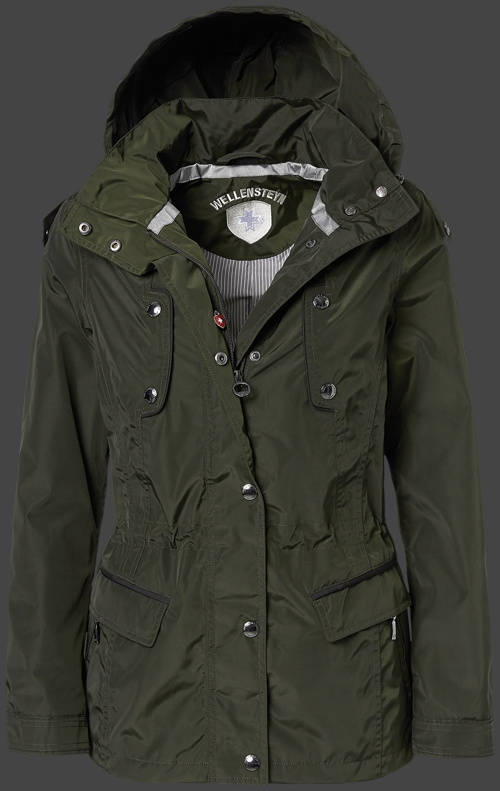 Jacket-Coast St.Etienne Damen Sommer,TiSaAirTec,Armygrün jacken outlet