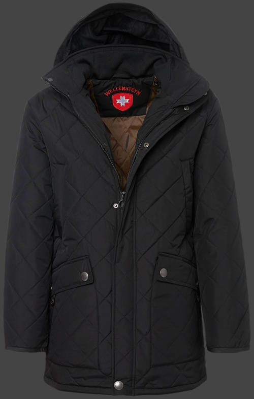 Jacket-Coast St.Maurice Herren Winter,PolyAirLite,Schwarz jacken outlet