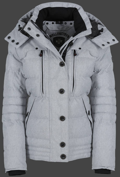 Jacket-Coast Stardust Lady Damen Winter,SiWuStriAirTec,Silvergrey jacken outlet