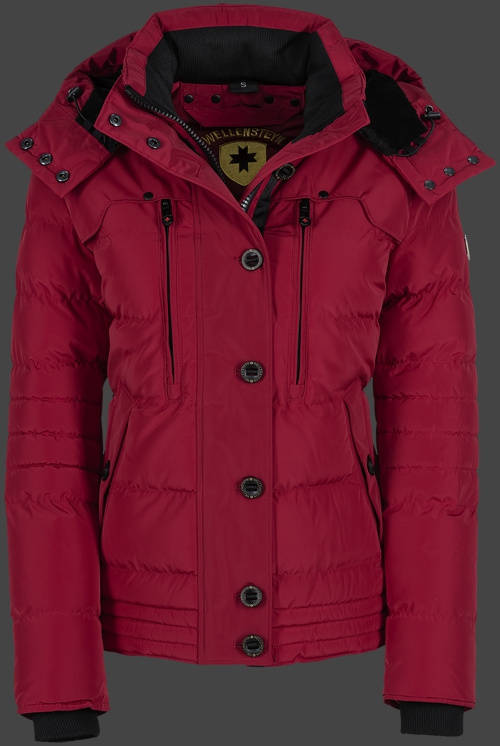 Jacket-Coast Stardust Lady Damen Winter,TiSaAirTec,Darkred jacken sale