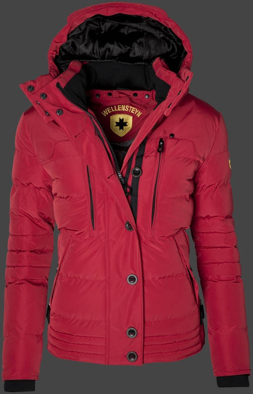 Jacket-Coast Stardust Lady Damen Winter,TiSaAirTec,Rot jacken outlet