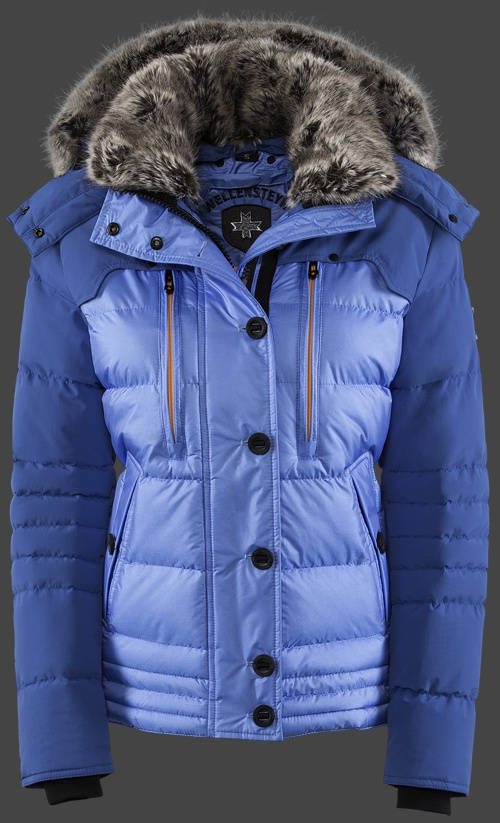 Jacket-Coast Stargate Lady Damen Winter,MicroLiteAirTec,Skyblue jacken online