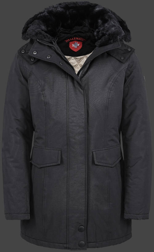 Jacket-Coast Stavanger Damen Winter,AlsaskaAirTec,Schwarz jacken outlet