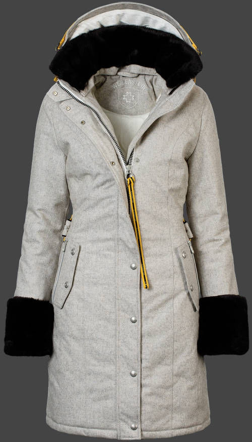 Jacket-Coast Sugar Damen Winter,FlaWoAirTec,Silvergrey jacken online